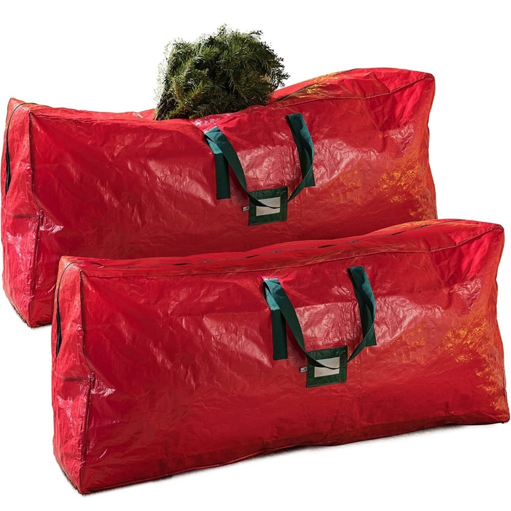Zober 2-Pack Artificial Christmas Tree Storage Bag - Fits Up to 7.5-Foot Holiday
